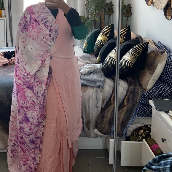 Multi-way layered gown sz 0X - Picture 4 of 17